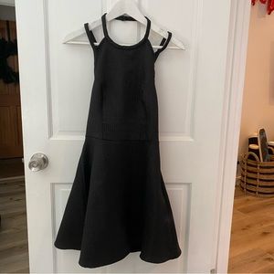 Abercrombie black sparkly mini dress